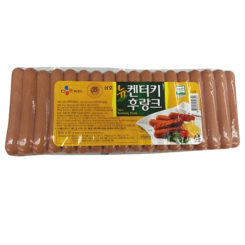 CJ씨푸드 뉴 켄터키후랑크 1000g