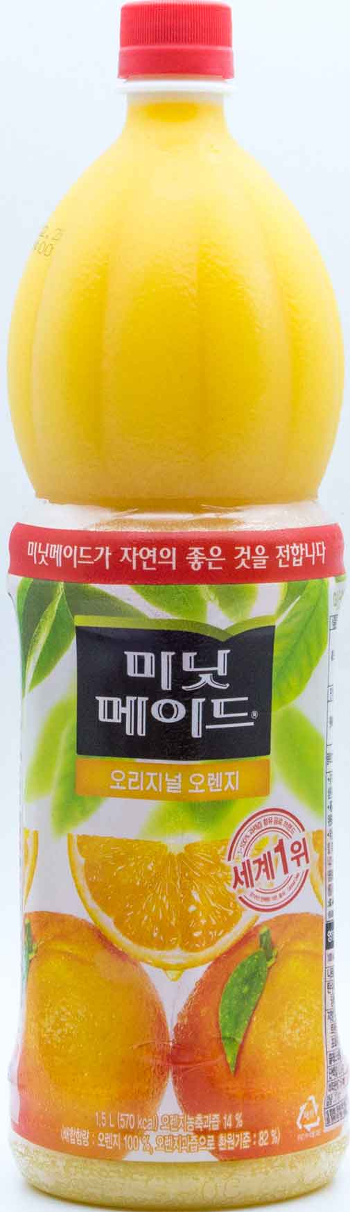 코카콜라 미닛메이드 오리지널 오렌지 1.5L