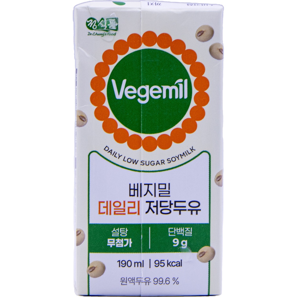 정식품 베지밀 데일리 저당두유 190mL