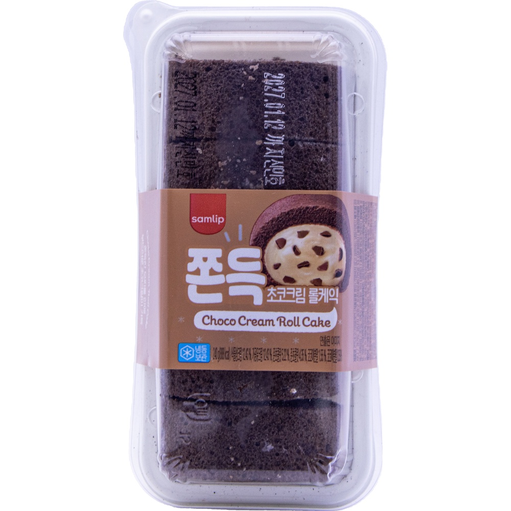 삼립 쫀득 초코크림 롤케익 120g