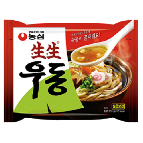 농심 생생우동 253g