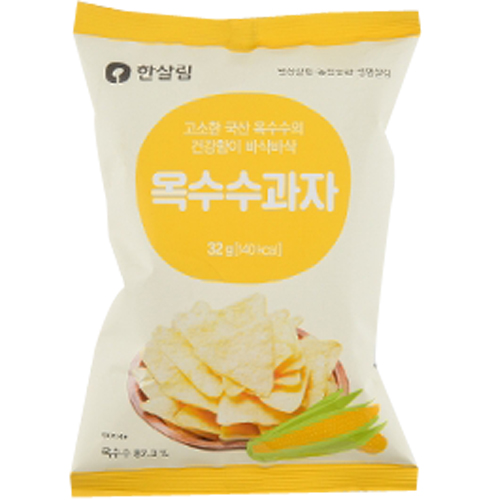 한살림 옥수수과자 32g