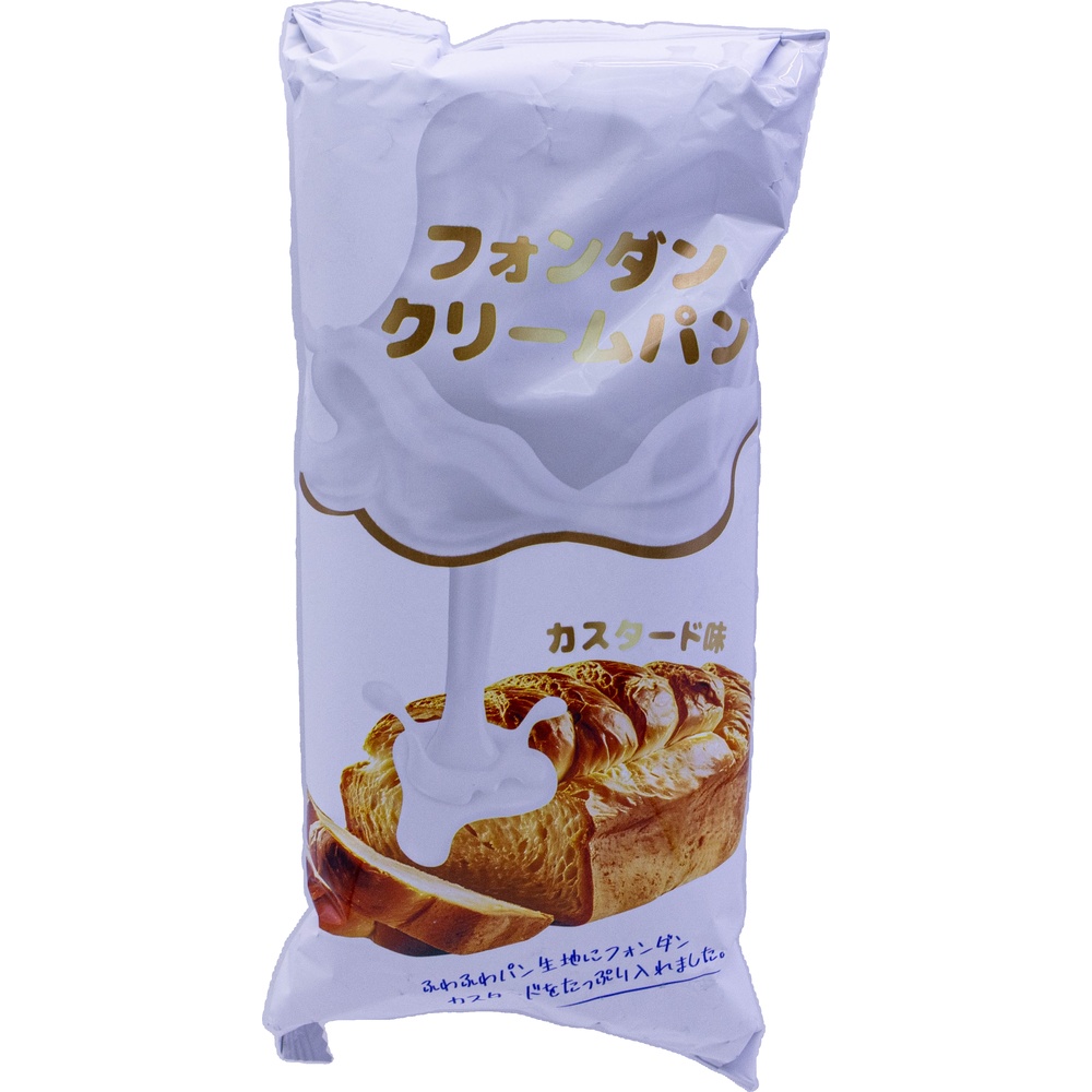 진화라오베이치옹푸드 퐁당 크림빵 커스타드향 100g