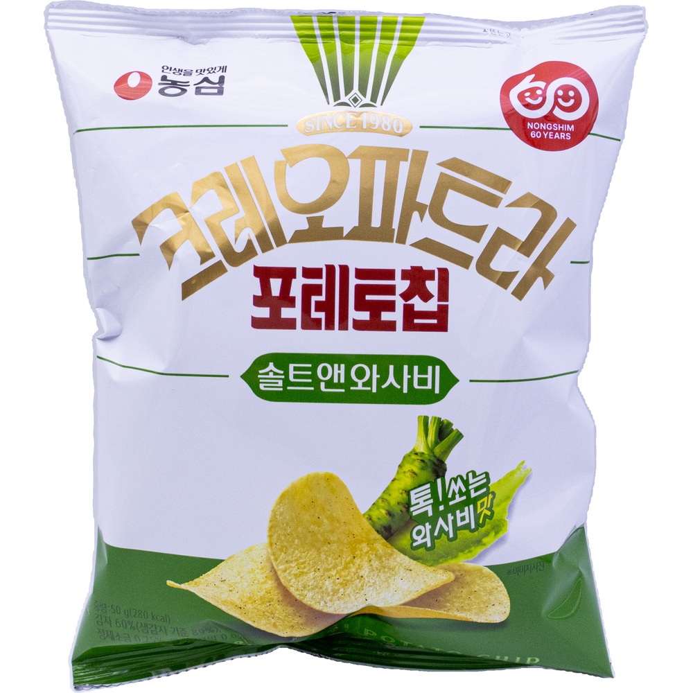 농심 클레오파트라 솔트앤와사비 50g