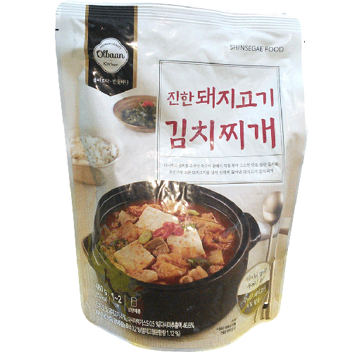 올반 진한 돼지고기김치찌개 480g