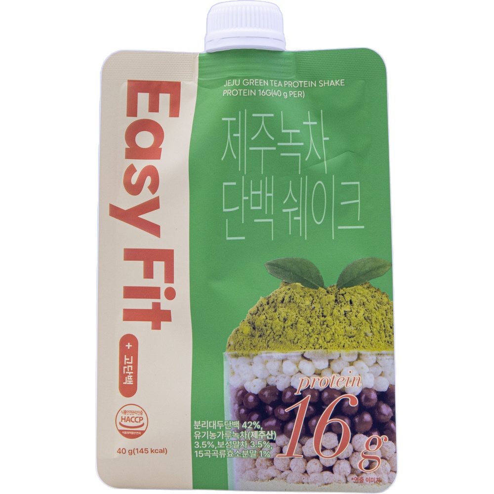익스트림 이지핏 제주녹차 단백 쉐이크 40g