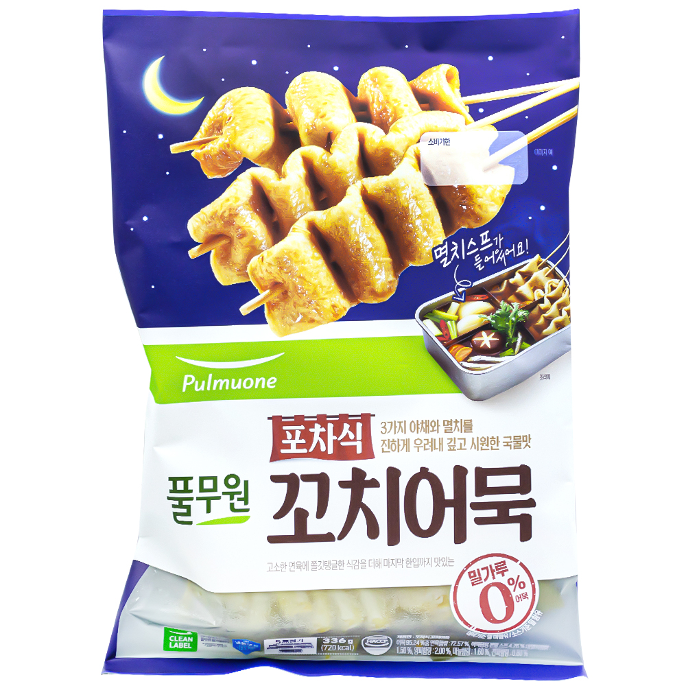 풀무원 포차식 꼬치어묵 336g