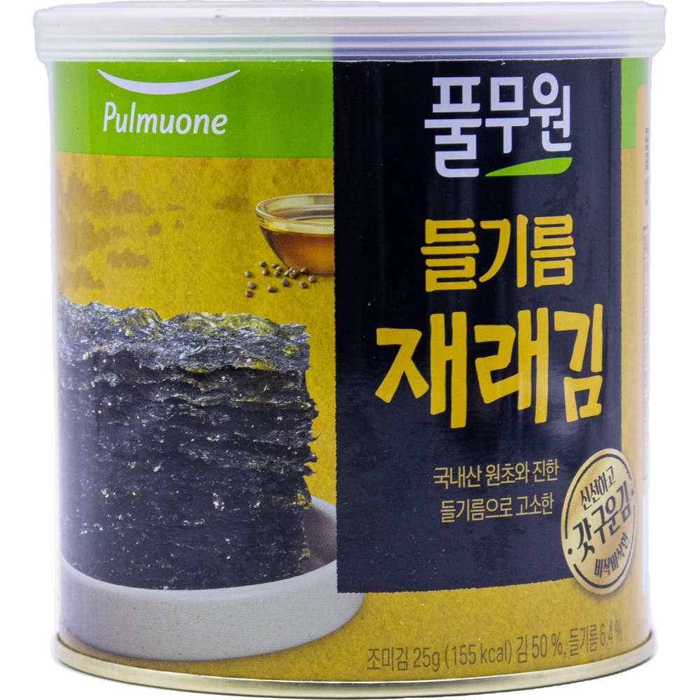 풀무원 들기름 재래김 25g