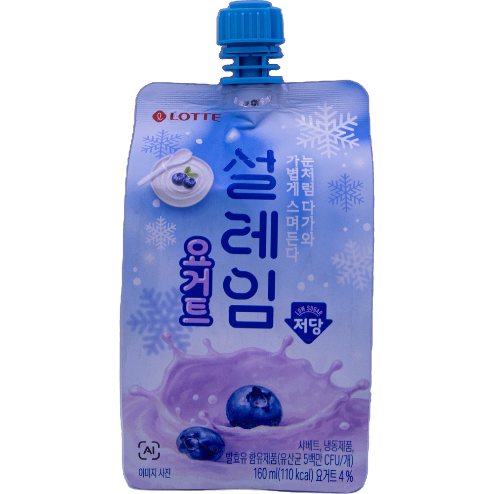 롯데 설레임 요거트 저당 160mL