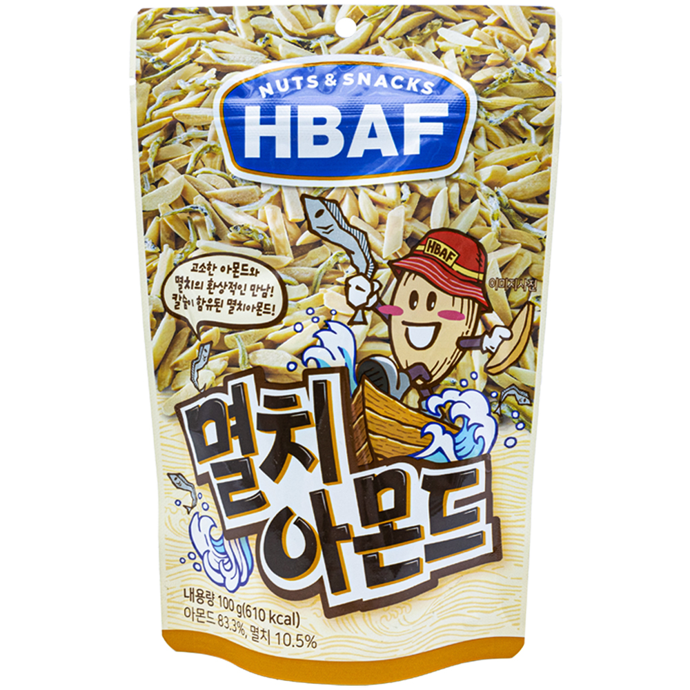 바프 멸치아몬드 100g