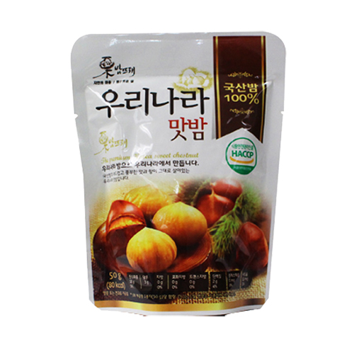 밤뜨래 우리나라 맛밤 50g