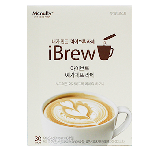 맥널티 아이브루 예가체프 라떼 14g