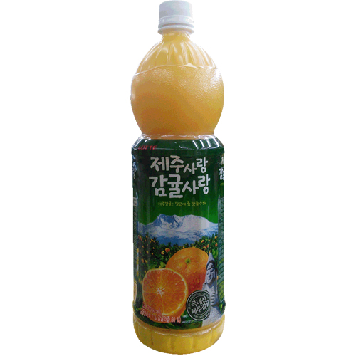 롯데 제주사랑 감귤사랑 1.2L