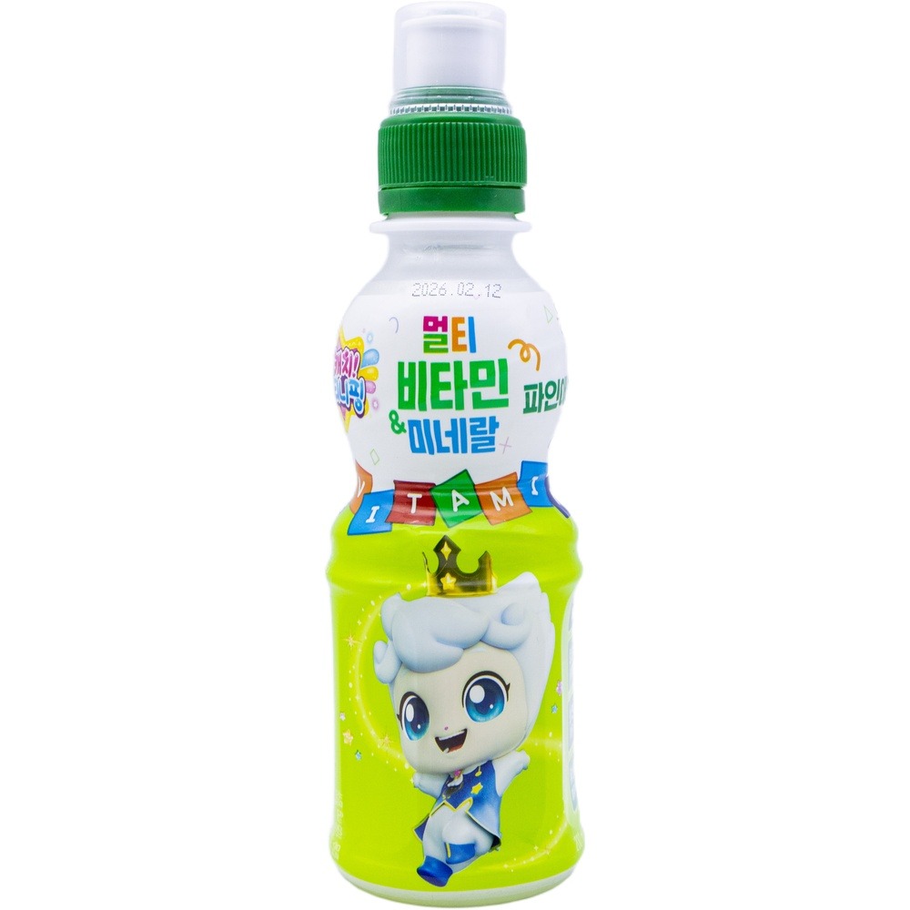 웅진 캐치 티니핑 멀티비타민 미네랄 파인애플맛 200ml