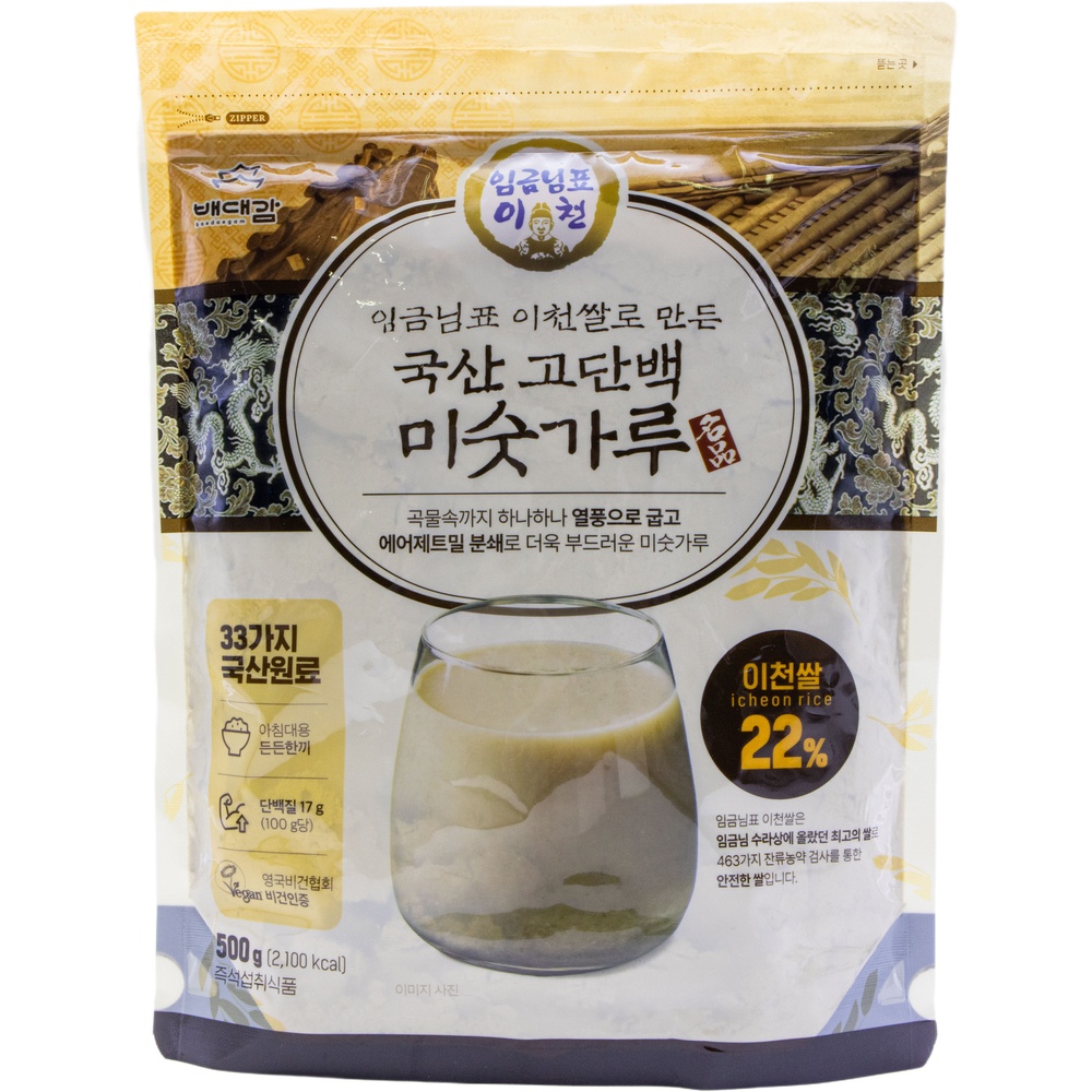 EHC 배대감 임금님표 이천쌀로 만든 국산 고단백 미숫가루 500g