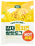 신세계푸드 올바르고 반듯한 감자통치즈 찰핫도그 720g