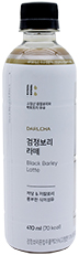 달차 검정보리라떼 410ml