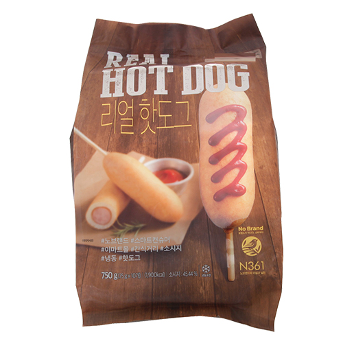 노브랜드 리얼핫도그 750g