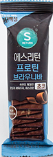 롯데 에스리턴 프로틴 브라우니바 초코 50g