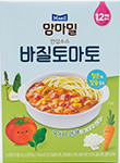 매일 맘마밀 안심소스 바질토마토 160g