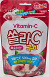 고려은단 쏠라C 구미 복숭아맛 50g