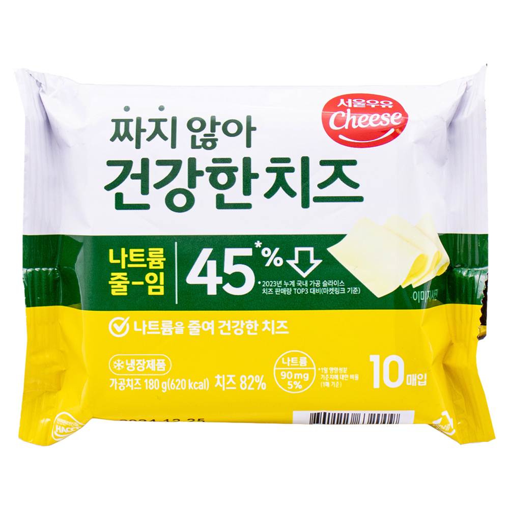 서울우유 짜지않아 건강한치즈 180g