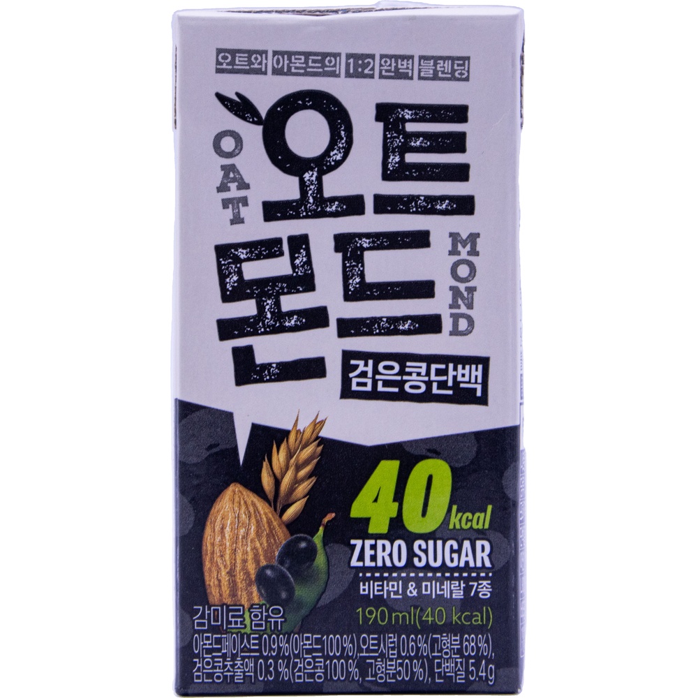 롯데 오트몬드 검은콩단백 190mL