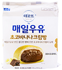 데르뜨 매일우유 초코바나나크림빵 155g