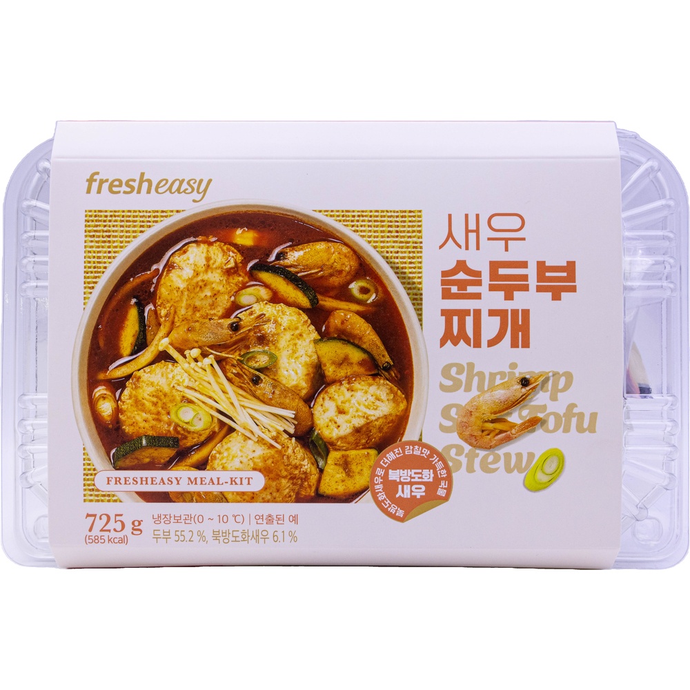 프레시지 새우 순두부찌개 725g