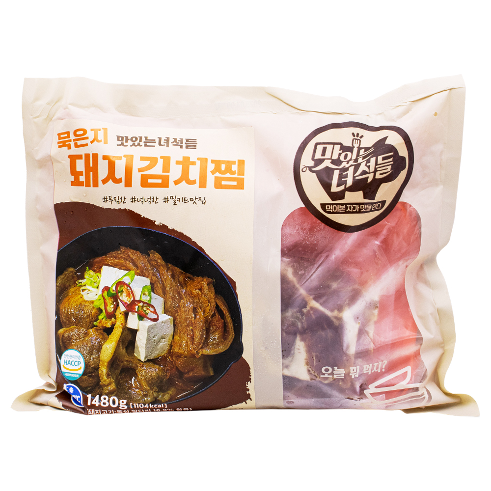 맛있는녀석들 묵은지 돼지 김치찜 1480g
