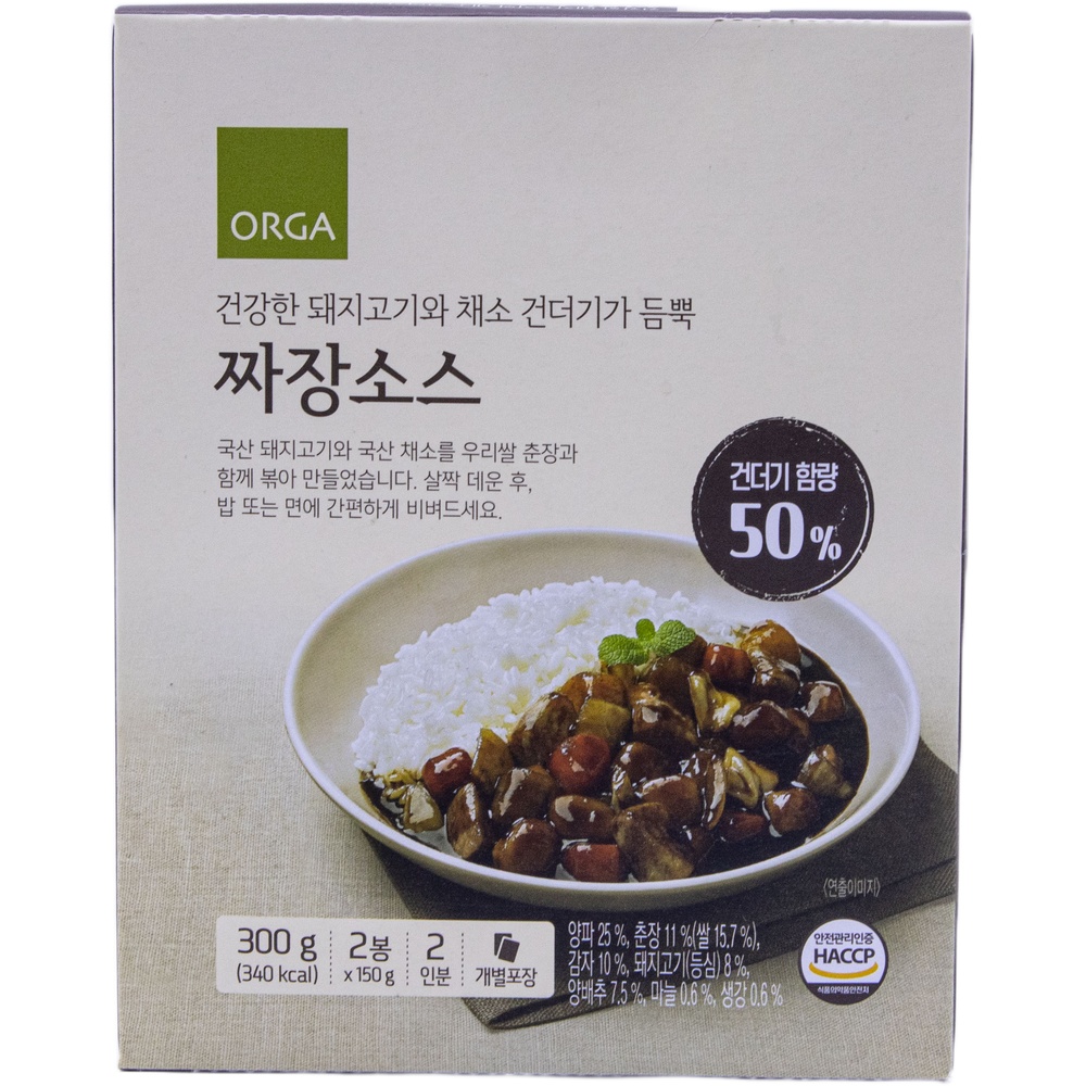 풀무원 올가 짜장소스 150g
