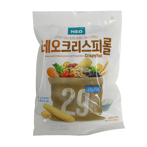 네오 크리스피롤 크림치즈 80g