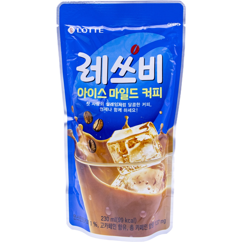 롯데 레쓰비 아이스 마일드 커피 230mL