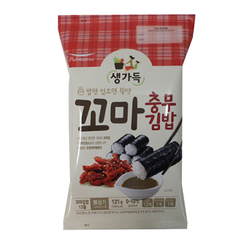 풀무원 생가득 꼬마 충무김밥 121g