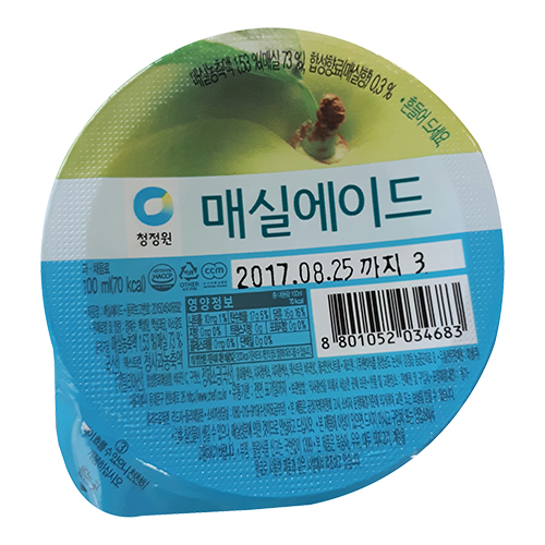 청정원 매실에이드 100ml