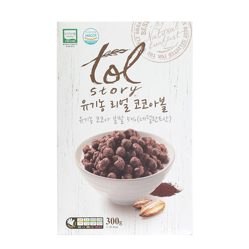 도울바이오푸드 유기농 리얼 코코아볼 300g