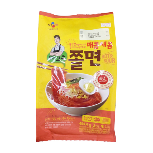 CJ 밀당의 고수 매콤새콤 쫄면 454.4g