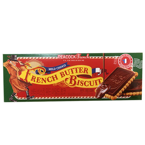 피코크 마일드초코 프렌치 버터비스킷 150g
