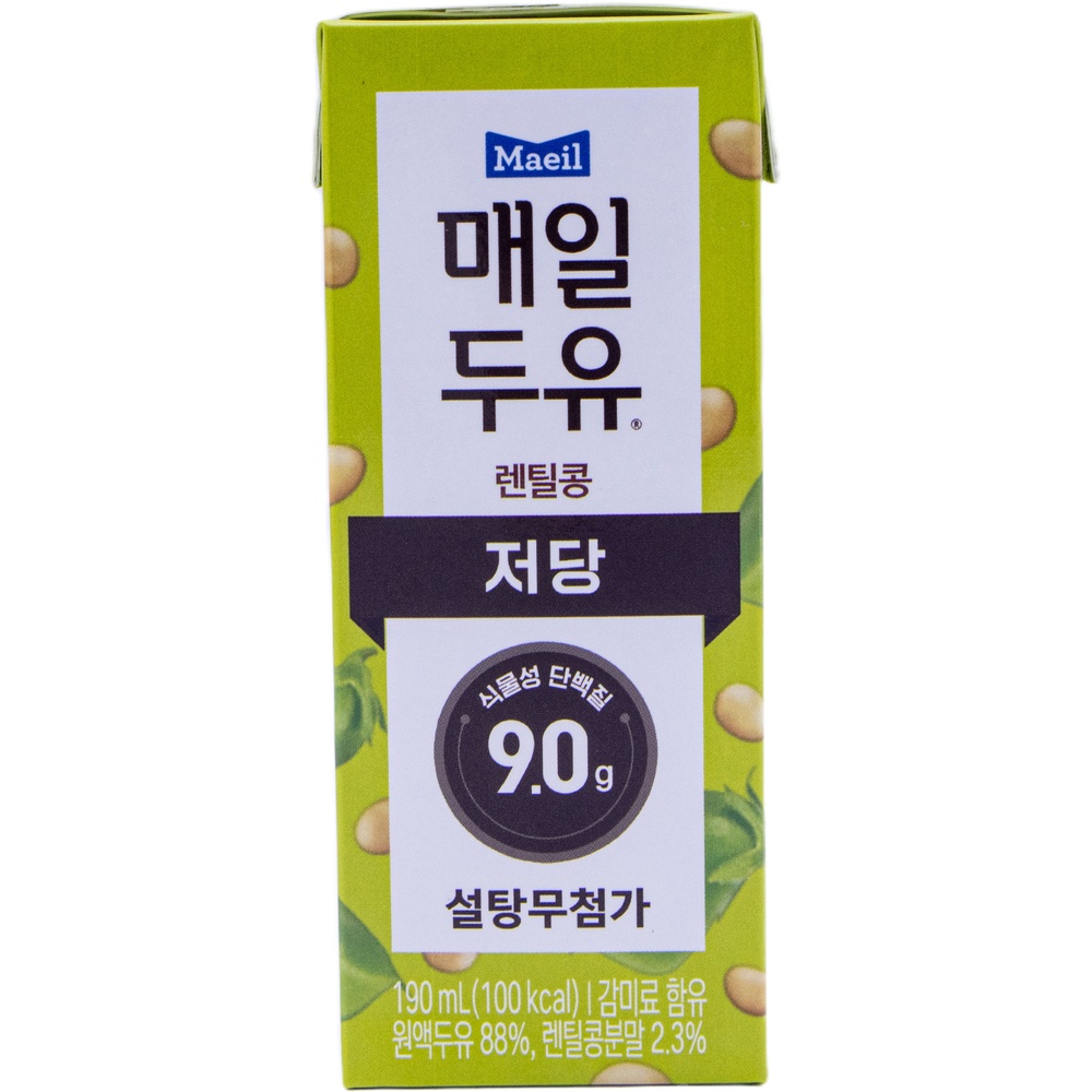 매일 매일두유 렌틸콩 저당 190mL