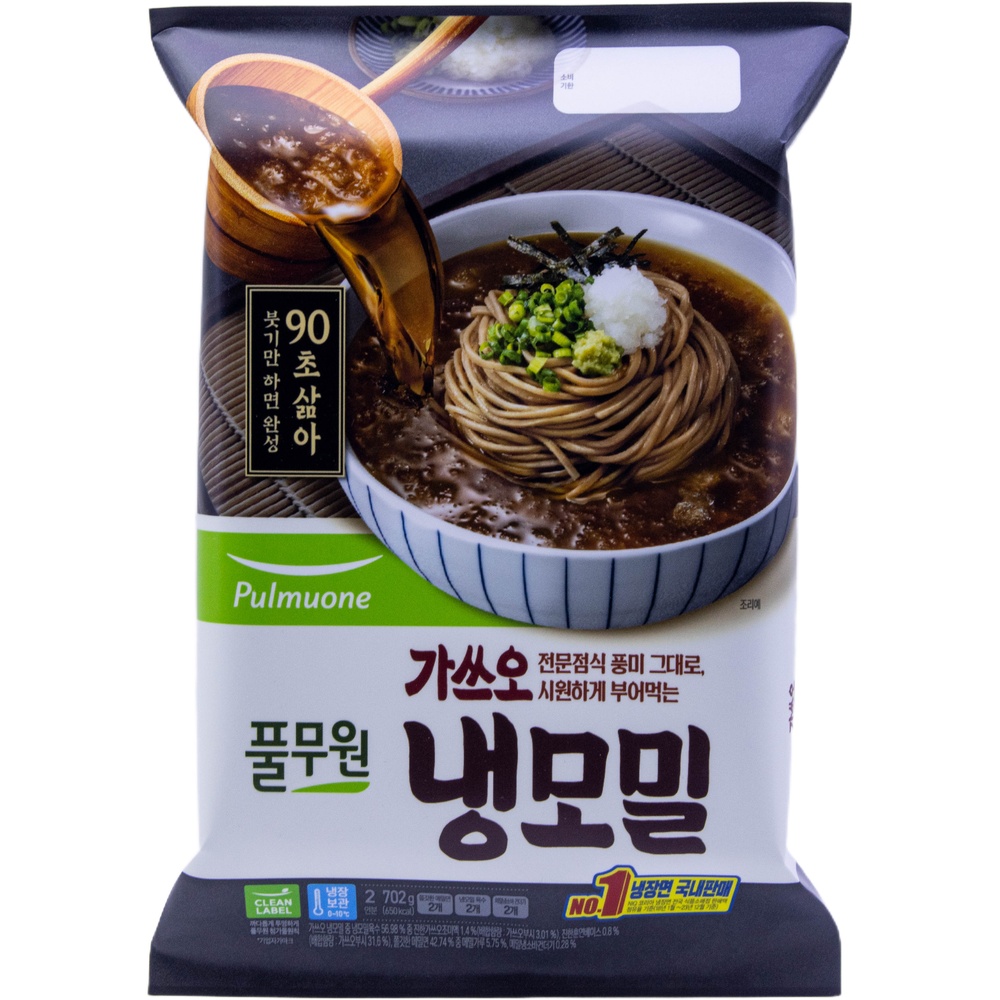 풀무원 가쓰오 냉모밀 351g