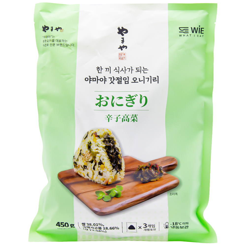야마야 갓절임 오니기리 150g