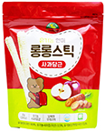 오가닉스토리 유기농 현미 롱롱스틱 사과당근 30g