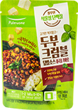풀무원 식물성 단백질 두부 크럼블 덮밥소스 태국풍카파오 160g