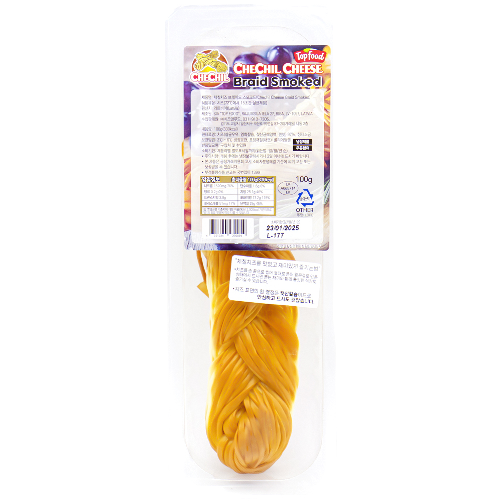 체칠 치즈 브레이드 스모크드 100g
