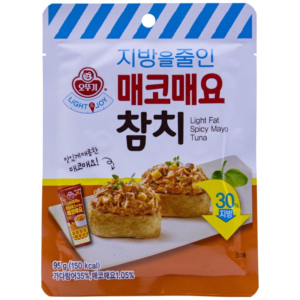 오뚜기 라이트앤조이 매코매요 참치 95g