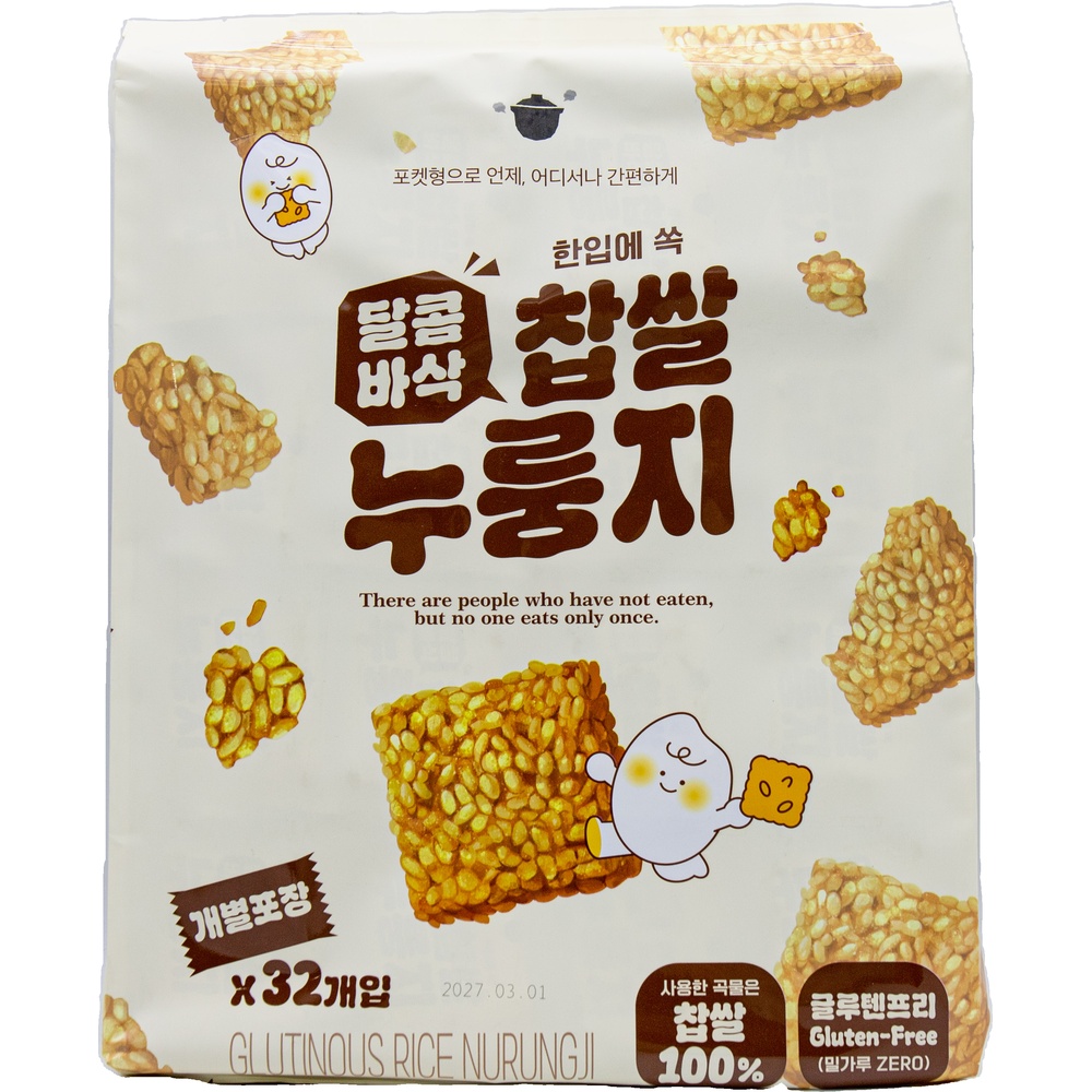 에버헬스케어 달콤 바삭 찹쌀 누룽지 28.8g