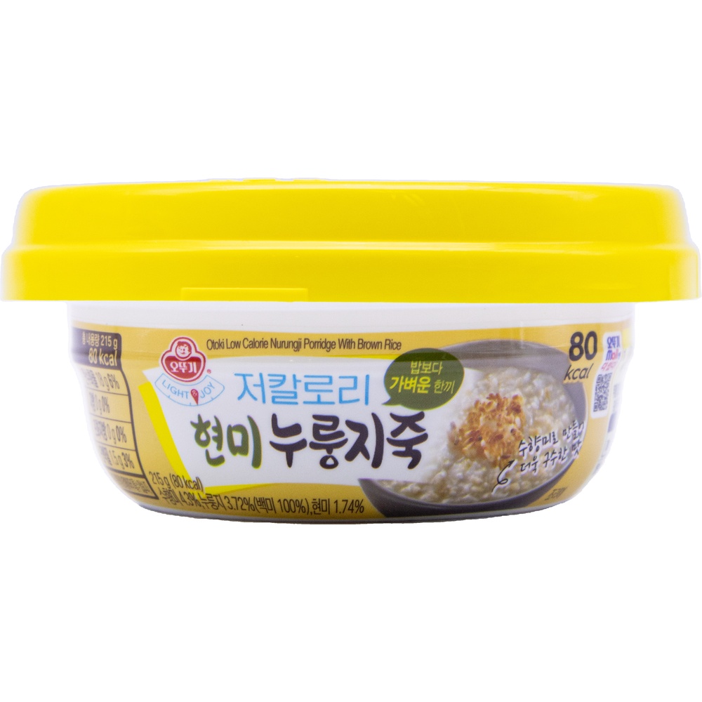 오뚜기 저칼로리 현미 누룽지죽 215g