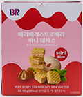 배스킨라빈스 베리베리스트로베리 미니 웨하스 100g