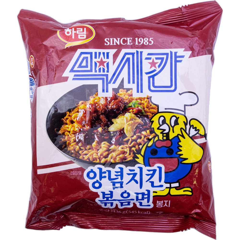 하림 맥시칸 양념치킨볶음면 봉지 136g