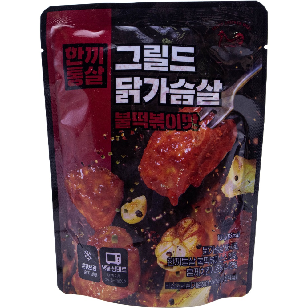이그니스 한끼통살 그릴드 닭가슴살 불떡볶이맛 100g